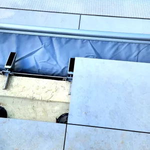 זווית מערכת לחיפוי תא גלילה מנירוסטה 316